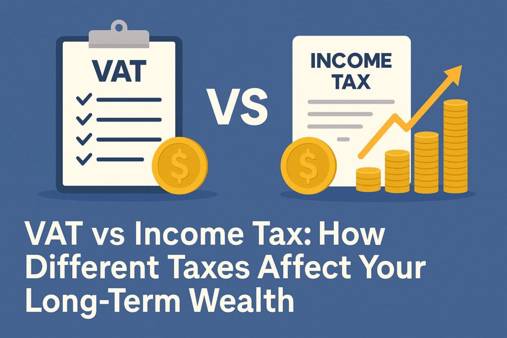 VAT vs Income Tax: How Different Taxes Affect Your Long-Term Wealth